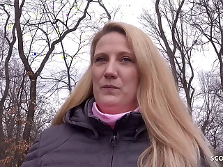 GERMAN SCOUT - CURVY BBW MILF SABRINA PICKUP AND ROUGH STREET CASTING FUCK IN BERLIN